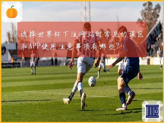 选择世界杯下注网站时常见的误区和APP使用注意事项有哪些？