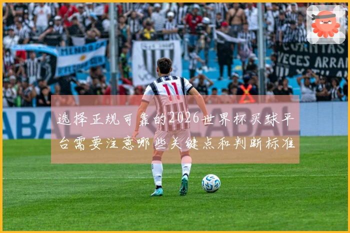 选择正规可靠的2026世界杯买球平台需要注意哪些关键点和判断标准