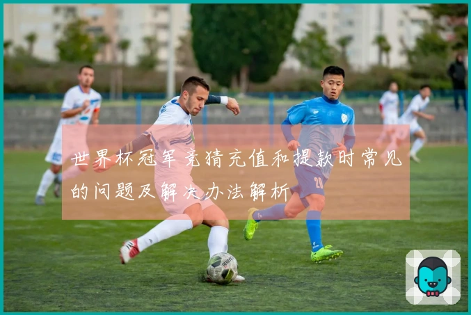 世界杯冠军竞猜充值和提款时常见的问题及解决办法解析