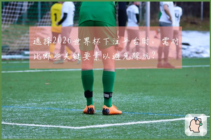 选择2026世界杯下注平台时，需对比哪些关键要素以避免踩坑？